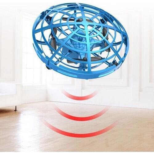 Mini Helicopter UFO RC Drone Infraed Hand Sensing Aircraft Electronic Model Quadcopter flayaball Small drohne Toys For Children
