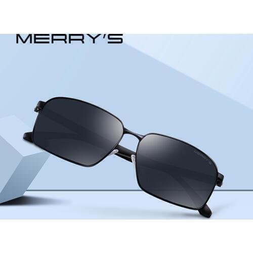 MERRYS Men Classic Sunglasses Outdoor Sports Polarized TR90 Legs Sun glasses For Driving Fishing UV400 Protection S8060