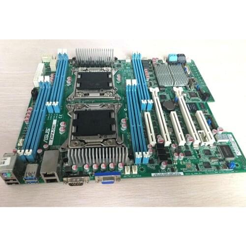 Original motherboard for for ASUS Z9PA-D8C DDR3 LGA 2011 USB2.0 USB3.0 C602 Chip 8 memory slots Desktop Server motherboard