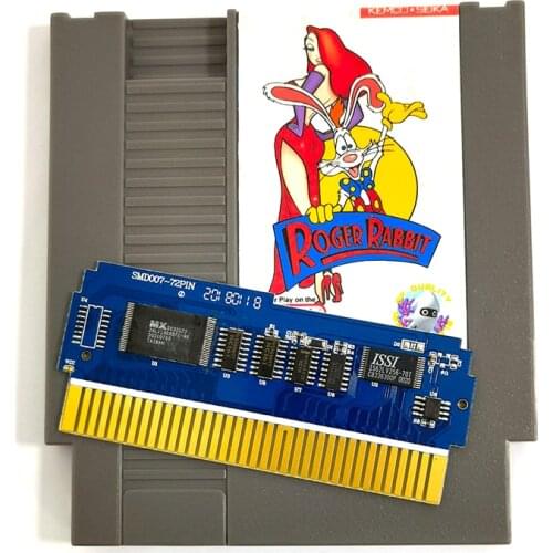 Roger Rabbit Nes Card For 72 Pin 8 Bit Game Player