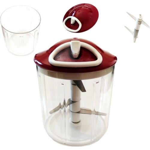 Manuel Hand Blender For Kitchen Vegetables Rondo Meat Fruits Cup Processor Mixer Juicer Cook Portable Food New Hot 2021 Summer