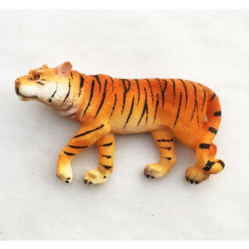 Siberian Tiger Fridge Magnets Northeast China Tourist Souvenirs Tiger Cute Animal Magnetic Refrigerator Sticker Collection Gifts