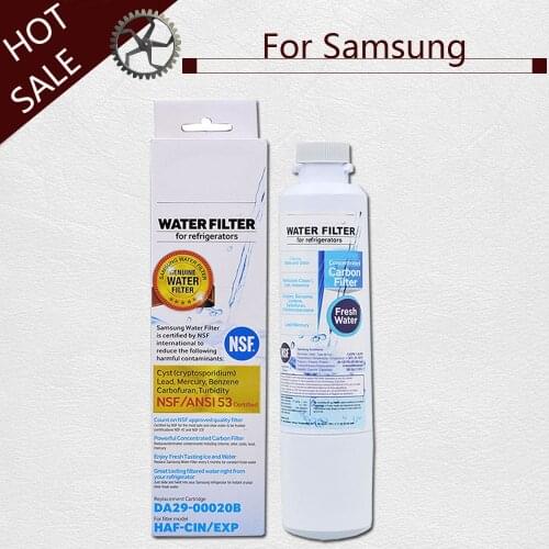 High quality Activated Carbon Water Filter Refrigerator Filter For Samsung Da29-00020b Haf-cin/exp Refrigerator Accessories