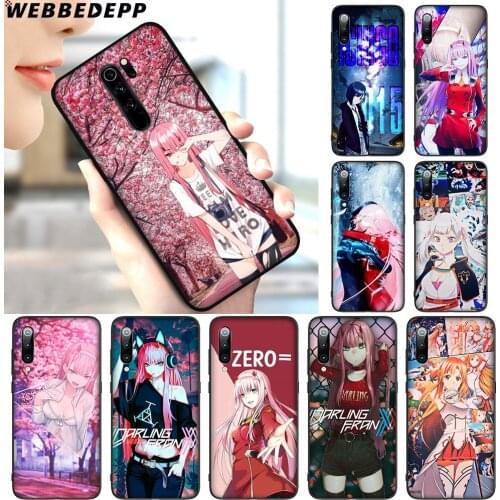 WEBBEDEPP Darling In The Franxx Soft Case for Redmi Note 4X 5 5A 16G 32G 6 7 8 8T Pro Prime