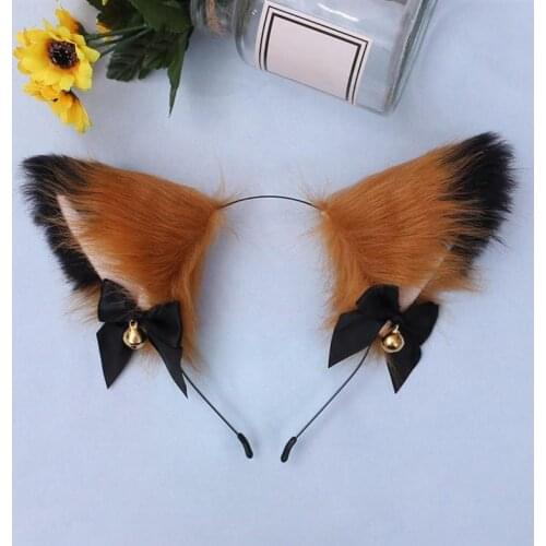 New Multiple Styles Plush Animal Ears Hairpins Lolitta Sweet Fluffy Ear Cosplay Anime Hair Clips Party Costume Hair Accessories