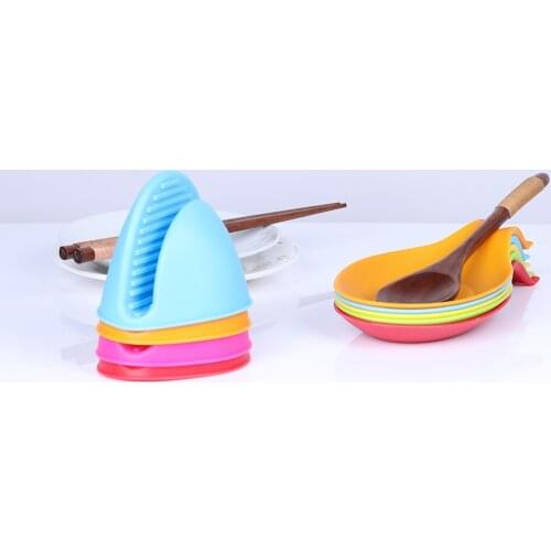1pc Baking Silica Gel Heat Insulation Clip Anti Scalding Non Slip Gloves Household Bowl Oven Microwave Oven High Quality Kitchen