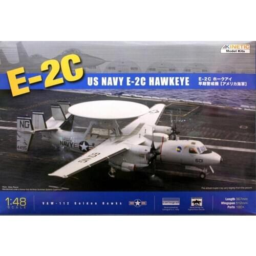 Kinetic 1/48 K-48013 US Navy E-2C HAWKEYE All-Weather Airborne Early Warning