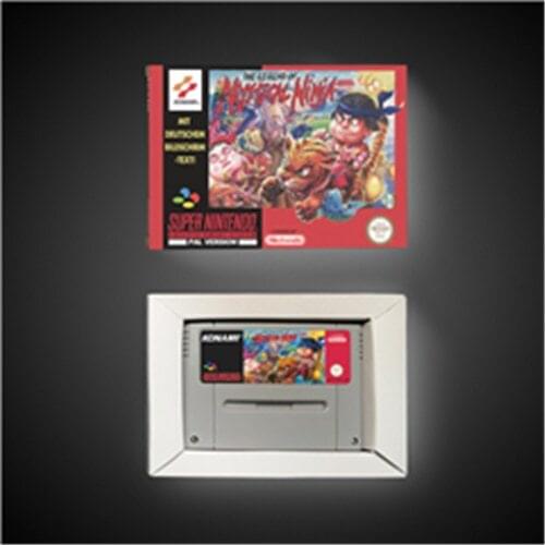 The Legend of the Mystical Ninja - EUR Version Action Game Card with Retail Box
