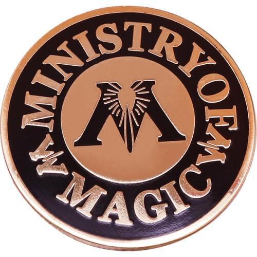 Ministry of Magic emblem Wizarding World fans perfect accessory