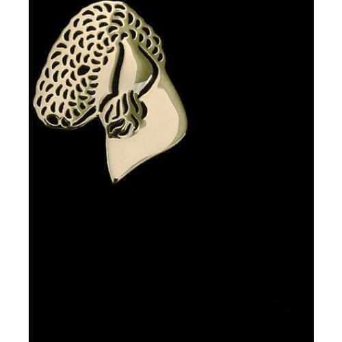 Trendy Bedlington Terrier brooches for women plated silver plated men brooches animal fashion jewelry