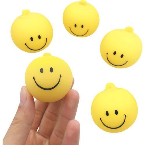 Soft Anti Stress Balls Squishy Squeeze Toys Outdoor Activities Entertainment Children Face AntiStress Ball Kids Toys Girls Toys