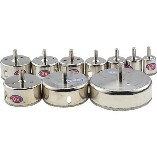 1pc Diamond Drill Bit Set 25-100mm Diamond Tools Hole Saw Use for Glass, Marble, Tile or Granite-M25
