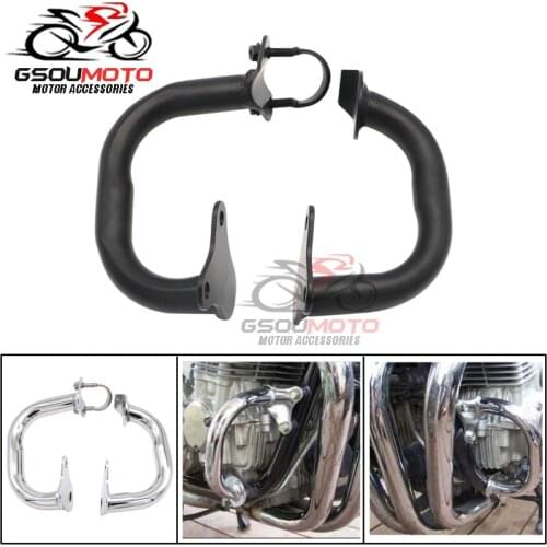 Motorcycle Front Crash Bar Engine Guard Rail Fence Bumper For Honda RC42 NIGHTHAWK CB750 CB 750 93-11 94 95 96 97 98 99 00 01 02