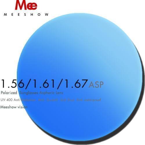 1.56 1.61 1.67 Sunglasses lens Polarized lens UV400 Polarise Mirror eyeglasses Lens Night vision driving prescription Lens