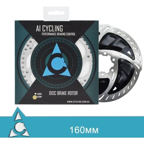 MTB Mountain Bike radiator fin Rotors Road Bike COOLING FINS Disc Brake Rotors 6 Inches 160mm with Bolts