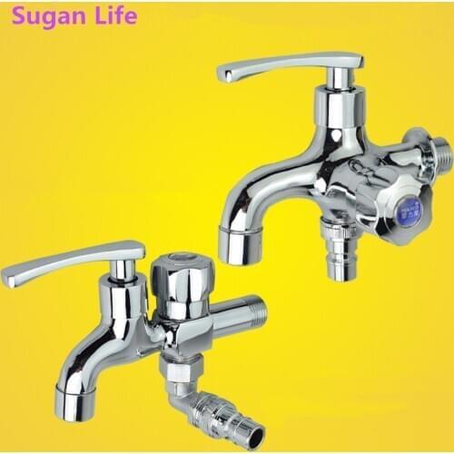Sugan Life Washing Machine Faucet with Quality Zinc Alloy Home Washing Machine Tap and Garden Bibcock for Fashion Home Bibcocks