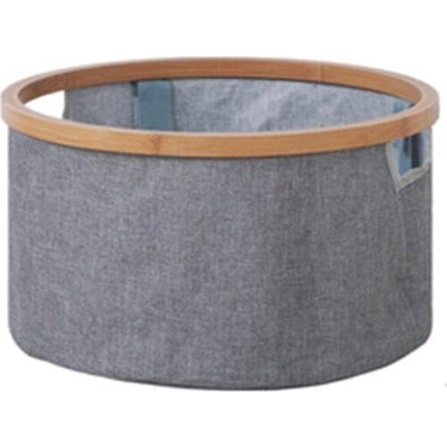 Capacity Laundry Clothing Basket Water-Resistance Bin Cotton Dirty Clothes Toy Storage Pocket Washing Machine