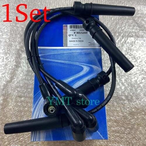 1Set Ignition Spark Plug Cable Set For 08-12 Buick New Excelle 1.6L Chevrolet Aveo Daewoo OE# 9015260