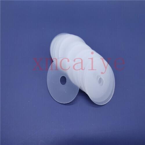 200 pcs White Rubber Sucker 35x7x1.2mm For Offset Machinery Printing
