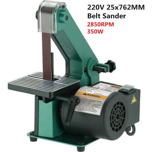 220V Sanding Machine Belt Sander Metal Polisher Knife Grinder Chamfering Machine