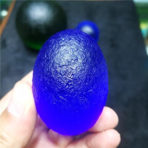 25-30g Red Moldavite Czech Meteorite Impact Glass Rough Stone Crystal Energy Stone