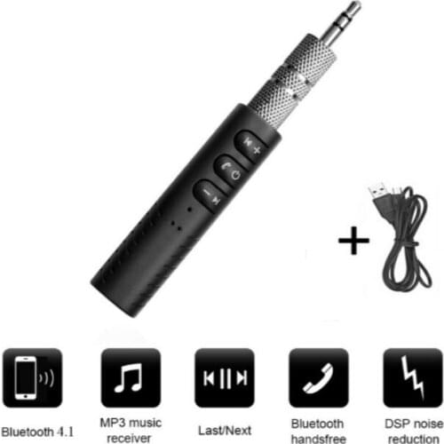 3.5mm Car Bluetooth Kit Audio Receiver Accessories Sticker For Alfa Romeo 159 147 156 166 Giulietta 5 GT Mito 1 Spider Brera