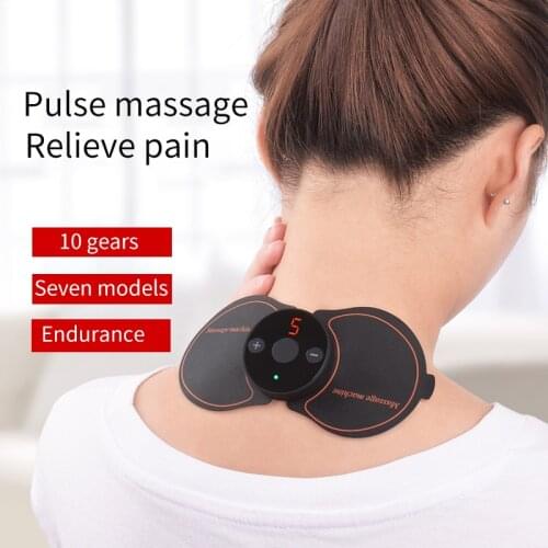 Intelligent Mini Portable Electric Massager Cervical Vertebra Instrument Whole Body Muscle Pain Relief Massage Instrument Paste