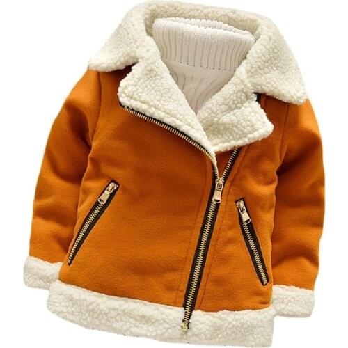 New Winter Children Coat Baby Girl Clothes Fashion Boy Cotton Solid Jacket Toddler Casual Costume Infant Clothing Kid Sportswear