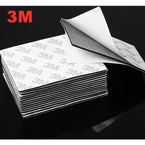 3M Strong Pad Mounting Tape Double Sided Adhesive Acrylic EVA Foam Tape Two Sides Mounting Sticky Tape Black Thickness 2mm