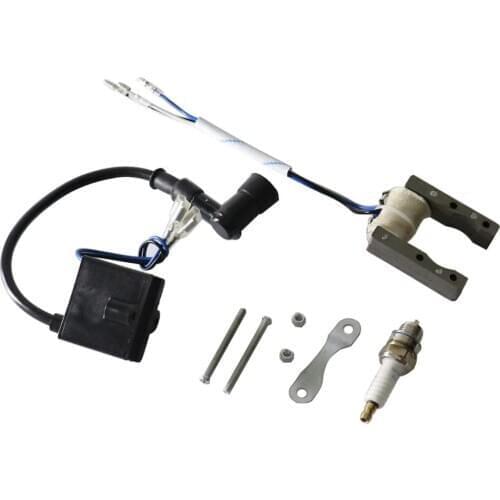 Ignition Coil Magneto Stator Kit For 2 Stroke 49cc 80cc Motorized Bike Bicycle