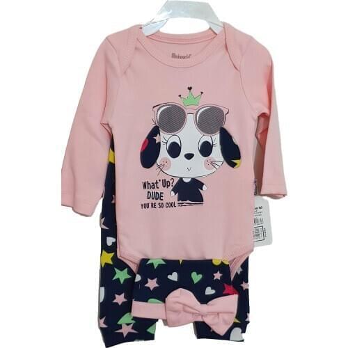 MINIWORLD Bodysuit For Baby Girls