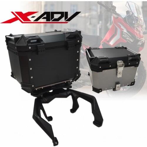 Motorcycle for Honda X-ADV 150 XADV X-ADV150 MOTO Trunk Storage Top Aluminum Alloy Box Waterproof 45L 55L 65L Rear Luggage Box