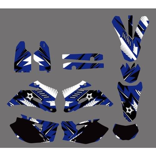 TEAM Graphics Decals Stickers Deco For Yamaha WR250F 2007-2013 WR450F 2007-2011 WRF 250 450 WR 250F 450F
