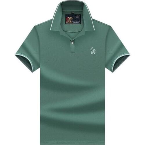 Summer new men polo shirt High quality brand polo shirts for men casual short sleeve solid shirt polo men top camisas clothing