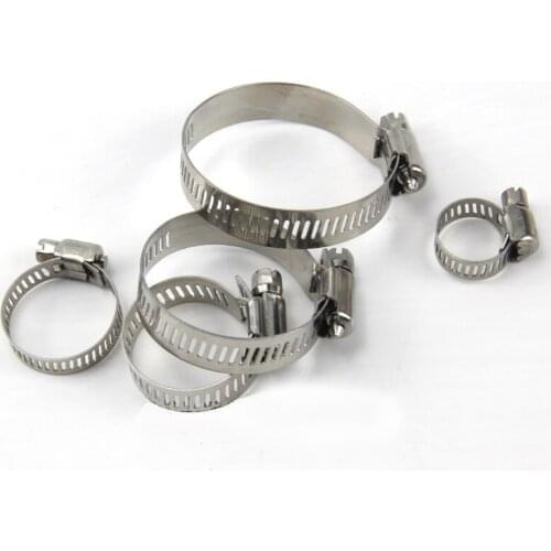 304 Stainless Steel Pipe Hoop, All Stainless Steel 304 Metal Clip, Water Pipe Hose, Pipe Clamp, Complete Specifications