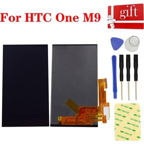 For HTC One M9 LCD Display Panel Screen Module Monitor and Touch Screen Digitizer Sensor Glass Assembly Replacement