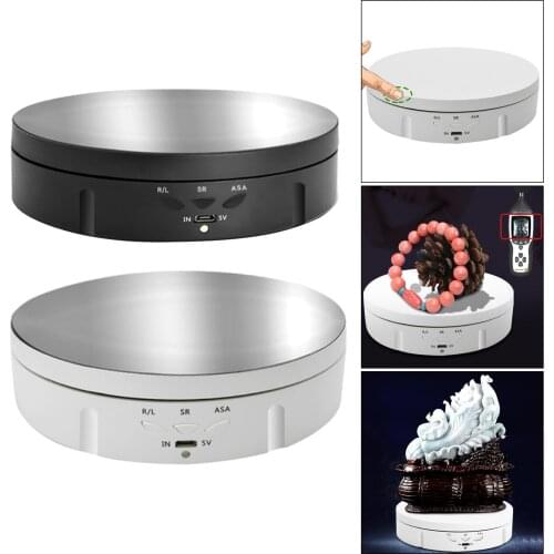 ABS Rotating Display Stand Jewelry Model Toys Watch Spinning Holder Base