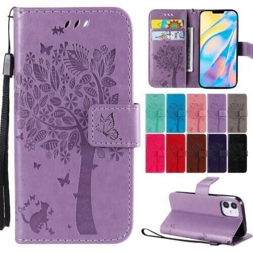 S20Fe Girls Kids Cute Cat Flip Holster For Case Samsung Galaxy S9 Plus S10 E S20 Ultra Fe A01 A11 A21 A21S A31 A41 A42 5G D06F