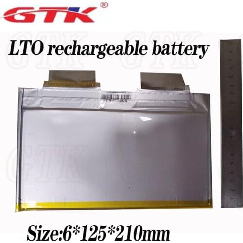 10pcs LTO 2.4v 11Ah Lithium titanate battery cell for diy pack power tool motor pouch super long life