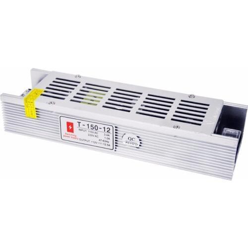 150W lighting Transformers AC to DC 12V Switch Power Supply Adapter Converter for RGB LED Strip light