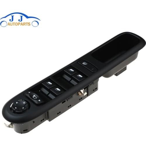 6-PINS NEW 96650620ZD Master Power Window Switch For Peugeot 3008 5008 Hatchback Wagon Door Lifter Switch Floding Child Button