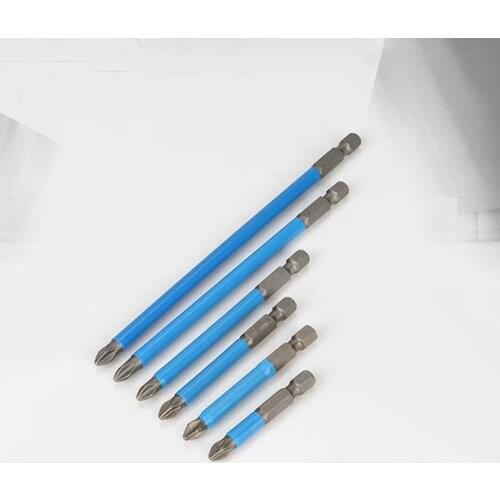 6 Pcs Drill Bit Screwdriver Bits Insulated Precision Hex Shank Non-slip For Hand Tool Parts Power Tool Accessories