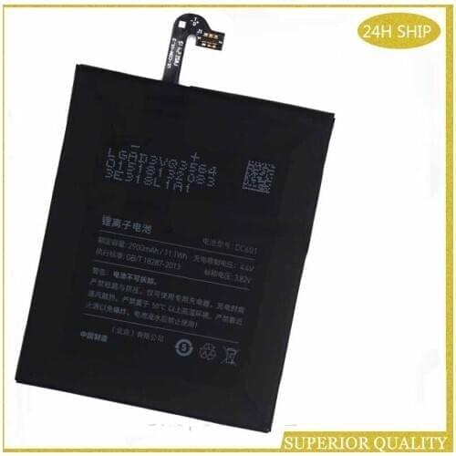 10pcs 2900mAh/11.1Wh DC601 Battery For Smartisan U1 YQ601 YQ603 YQ605 YQ607 Built-in Li-ion bateria Li-Polymer Batterie Battery