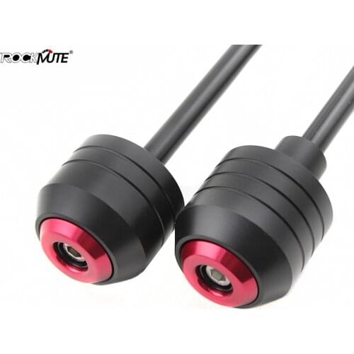 Motorcycle Crash Slider Pad Front Rear POM Wheel Protector For BMW F800R 2009 2010 2011 2012 2013 2014 Circle Decoration