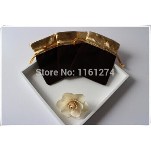 Customized Logo velvet Pouch Velvet drawstring bag Jewelry bag Gift Bags