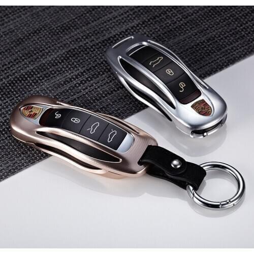 Car Key Case Fit for the Aluminum Alloy Metal Key Case and Buckle Protection Cover of the Car