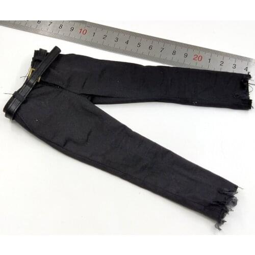 HatShot & CYYTOYS 1/6th HS-10 Bloodline Hunter Geman Black Trousers Pants For Usual 12inch Doll Soldier Collection