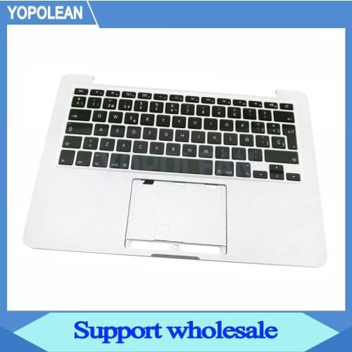 Spanish Spain Keyboard Topcase Top Case Palmrest For Macbook Pro Retina 13" A1502 Late 2013 Mid 2014