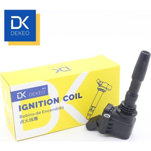 DEKEO Ignition Coil for AUDI A1 A3 A4 Q3 SEAT Ateca Ibiza Leon Mii Toledo SKODA Citigo Fabia Octavia Rapid Superb Yeti04E905110B