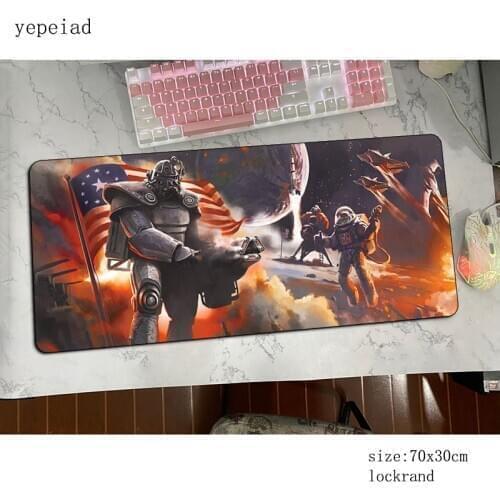Fallout mouse pad 70x30cm mousepads Natural Rubber gaming mousepad gamer Kawaii large personalized mouse pads keyboard pc pad